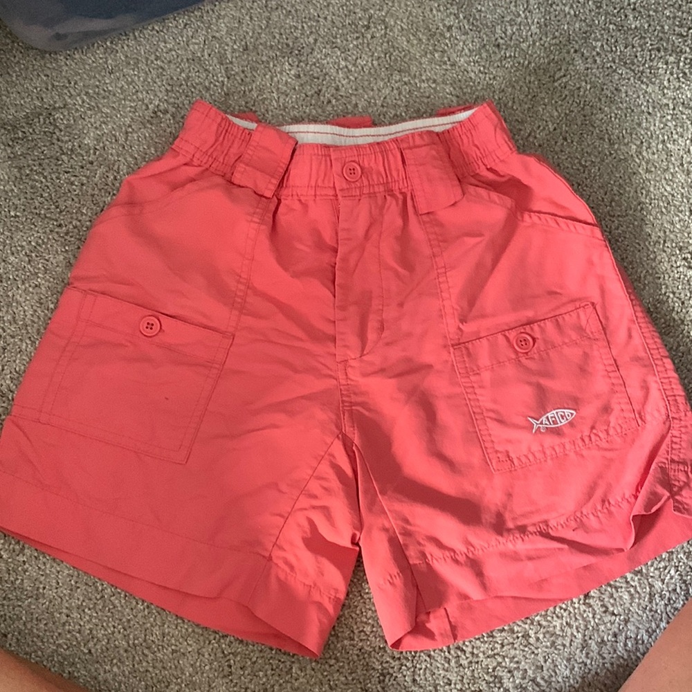 Aftco 26 coral boy shorts